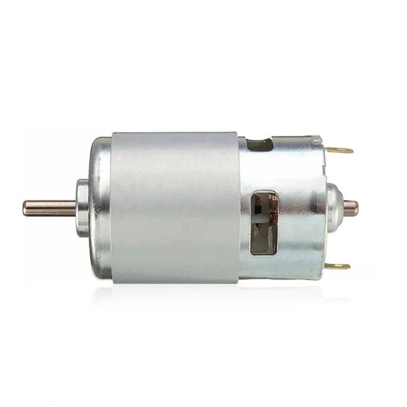 

Высокая Мощность 12V-24V 288W в форме ручки с двумя шарами двигатель постоянного тока 775 крутящим моментом и шариковым подшипником инструменты н...