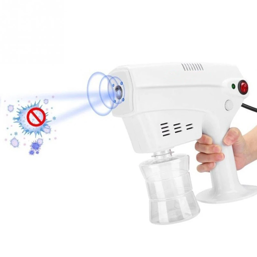 

260ml Blue Light Disinfection Sprayer Fogger Nano Spray for Indoor Cleaning