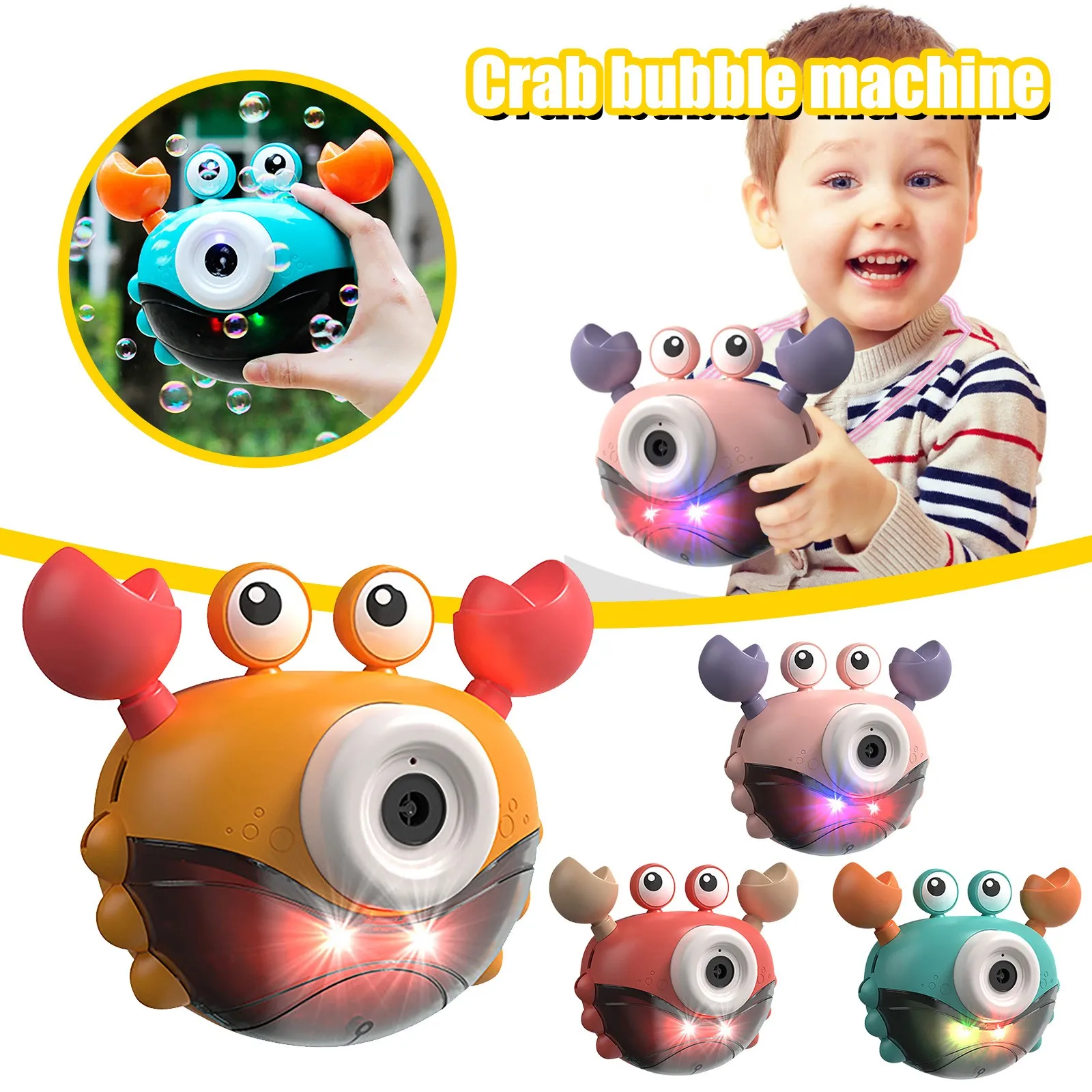 

Crab Bubble Machine авома деский Outdoor Camera Bubble Machine Crab Bubble Bubble Machine Children Outdoor Toy Gift 10ml T10