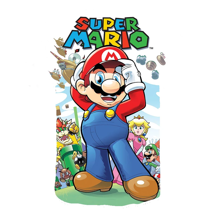 

Kids Super Mario 3D printed T-shirt adventure game for men and women Fun baby T-shirt boy/girl clothes birthday number