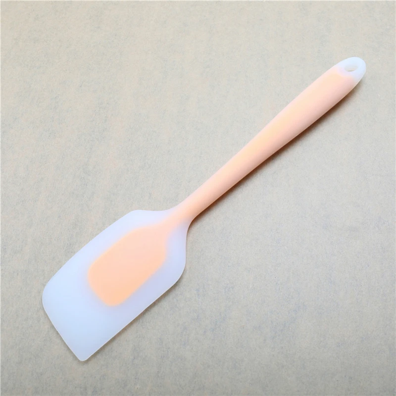 Разные цвета двойной силиконовый шпатель ложка шпатели для печенья Кондитерские