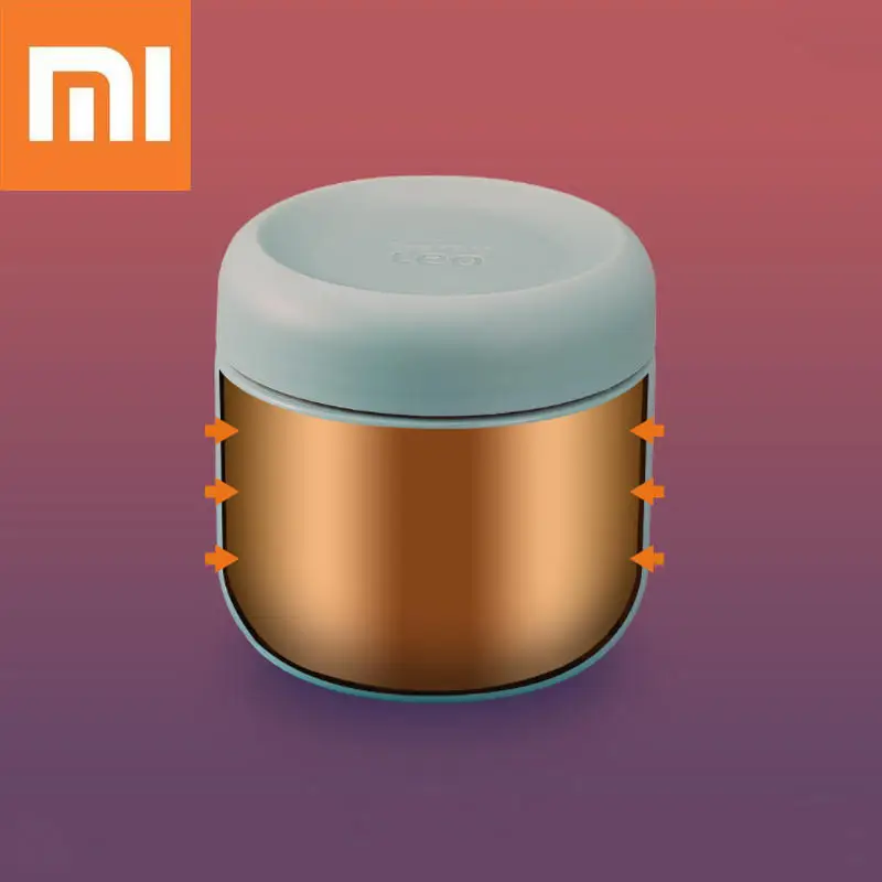 Горячая новинка оригинальный Xiaomi BergHOFF 350/500 мл тушеный стакан из нержавеющей