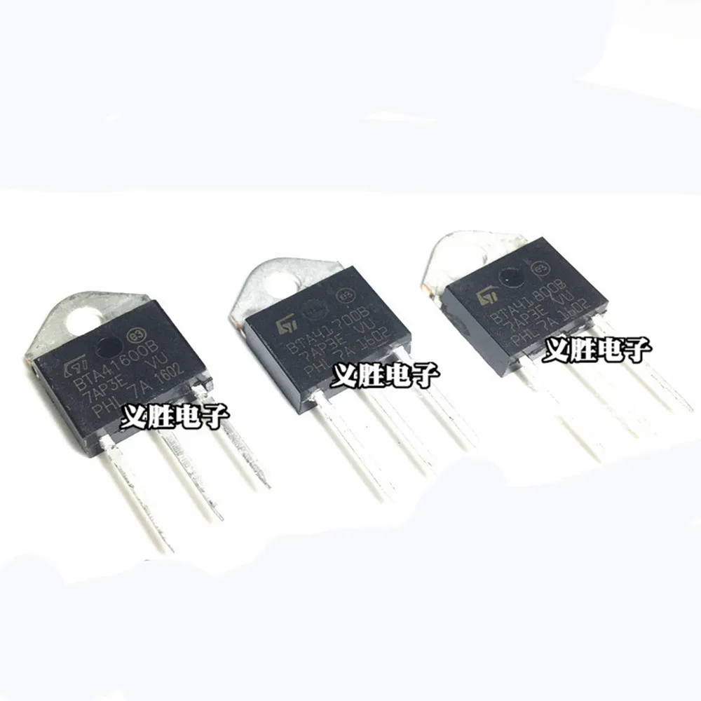 Комплект из 2 предметов высокого Мощность Triac BTA41-600B BTA41-700B BTA41-800B BTA41-1200B 41A 600V TO-3P |