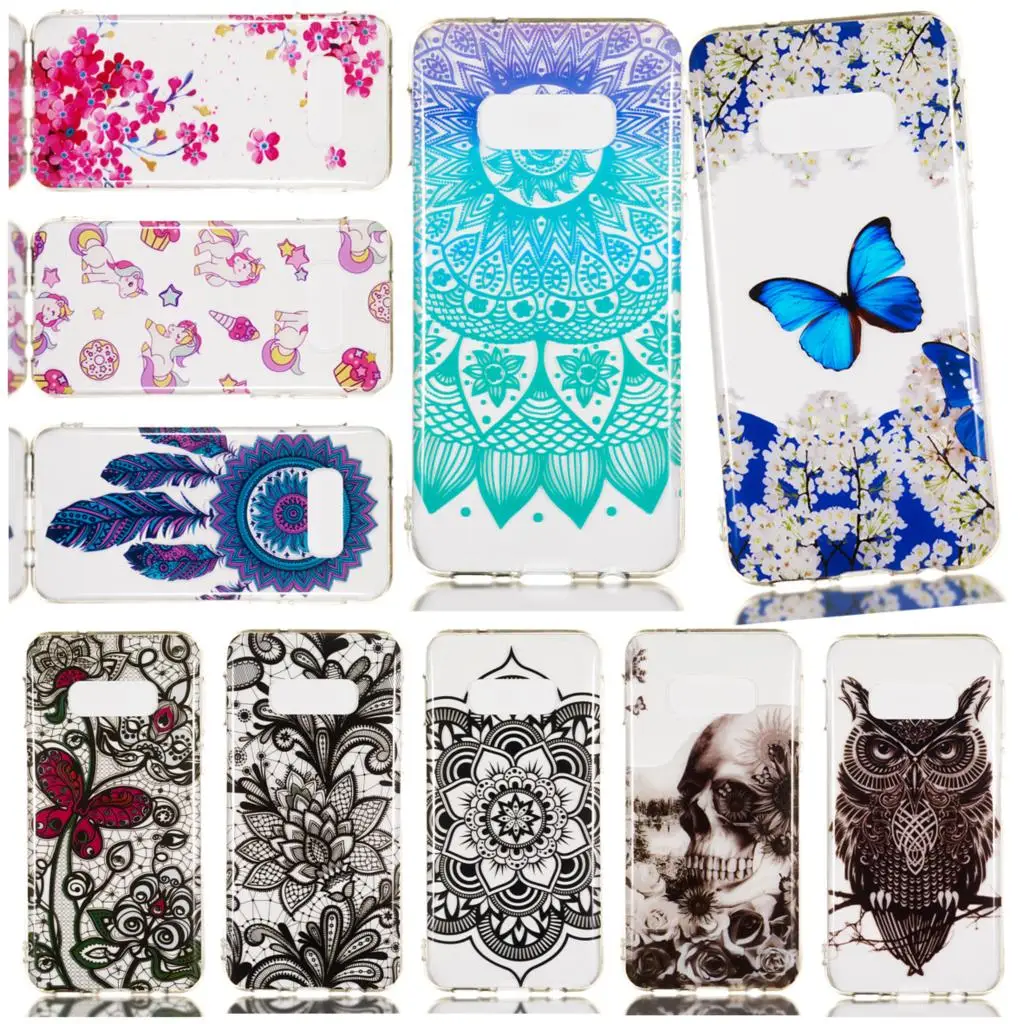 Силиконовый чехол для samsung Galaxy S10 Lite мягкий ТПУ телефона s S10Lite прозрачный с