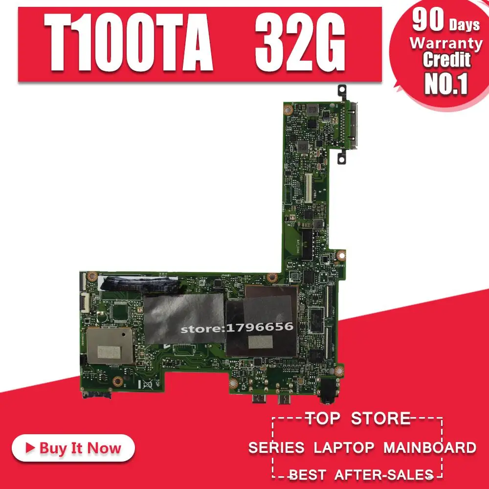 Для For Asus Transformer T100TA Tablet материнская плата 32GB Atom 1 33 Ghz CPU 60NB0450-MB1070 100% протестирована