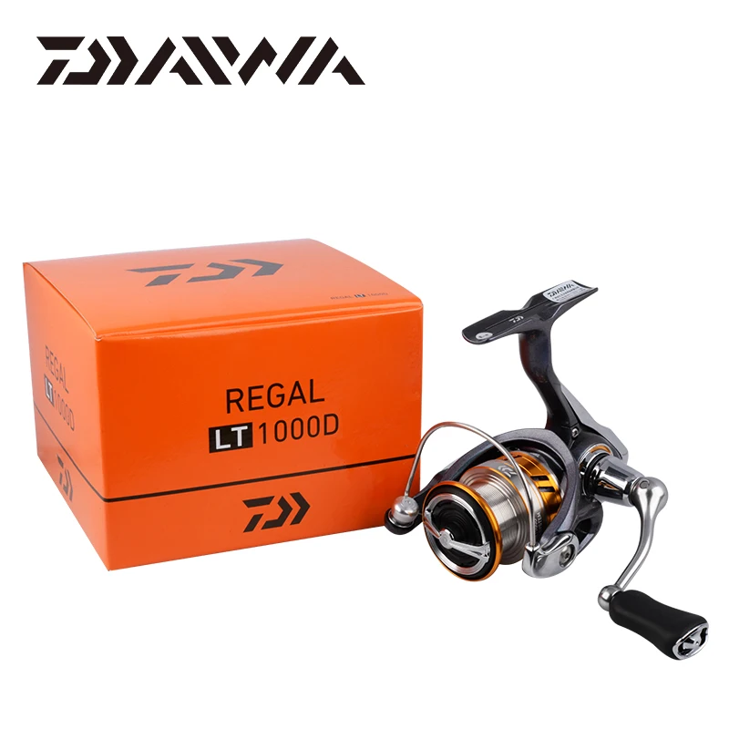 Рыболовная катушка DAIWA REGAL LT спиннинговая 10BB из алюминиевого сплава с ручкой