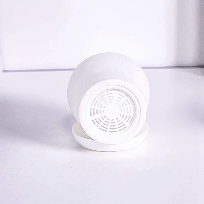 

20 PCS 4 Inch Mini Plastic Flower Seedlings Nursery Pot White & 25 Pack 3.54Inch White Plastic Flower Plant Pots