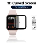 3d-пленка с закругленными краями для Xiaomi Huami Amazfit GTS 2 2e Mini Bip S U Lite UPro, защитная пленка для экрана для GTS2 Mini GTS2e, без стекла