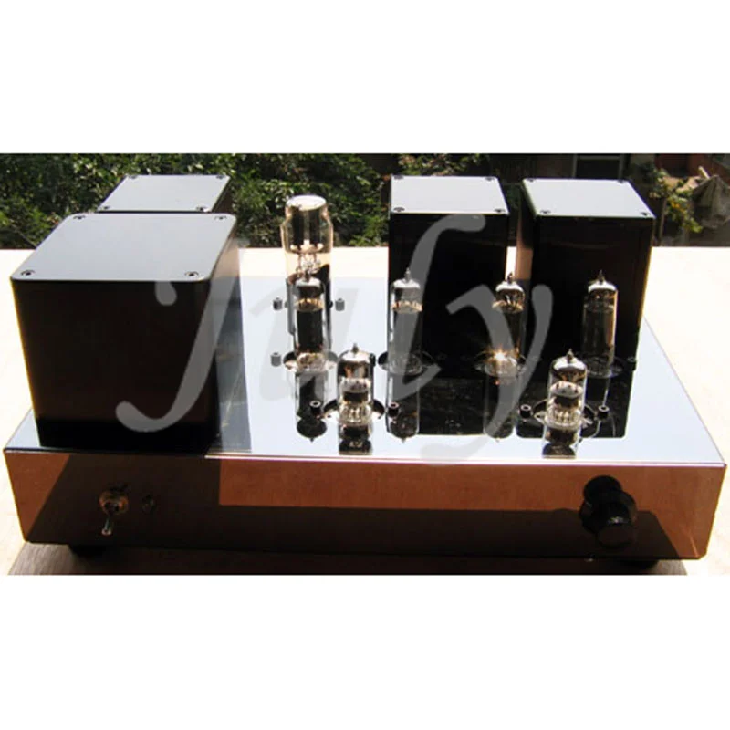 6P14 push вытяжной трубный усилитель комбинированный мощности выходная мощность 15