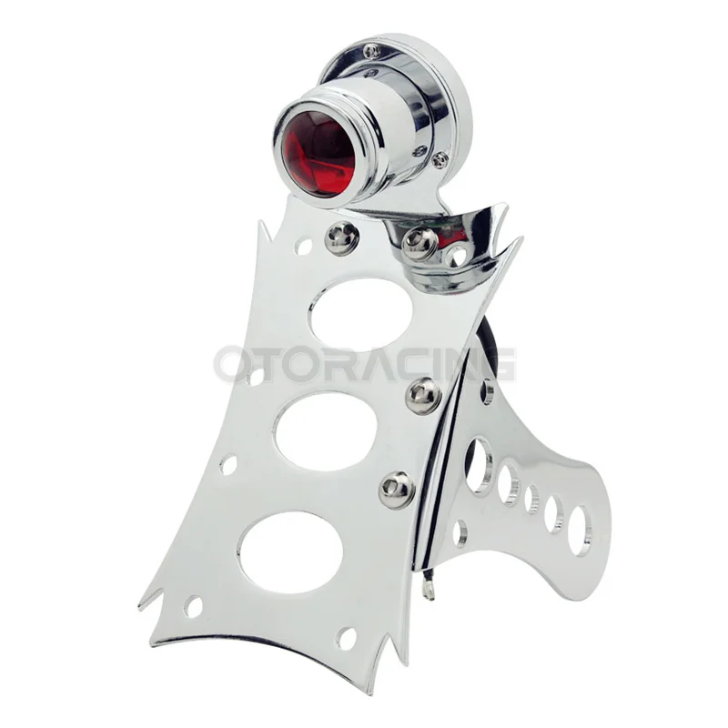 Светодиодный задний стоп светильник сигнал для номерного знака мотоцикла