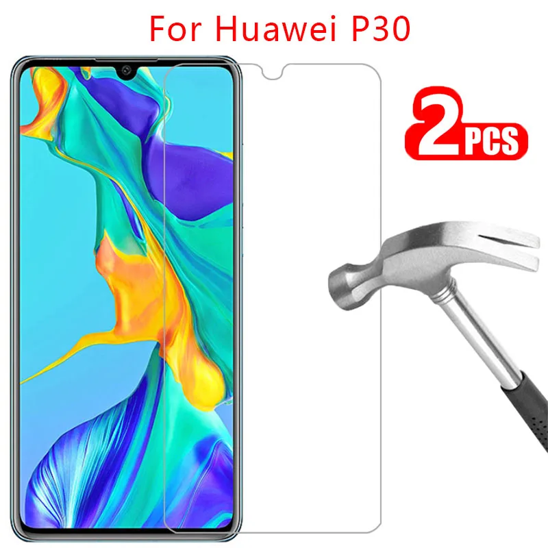 

protective glass for huawei p30 screen protector tempered glas on huaweip30 p 30 safety film huawey huwei hawei huawi huawe 6.1