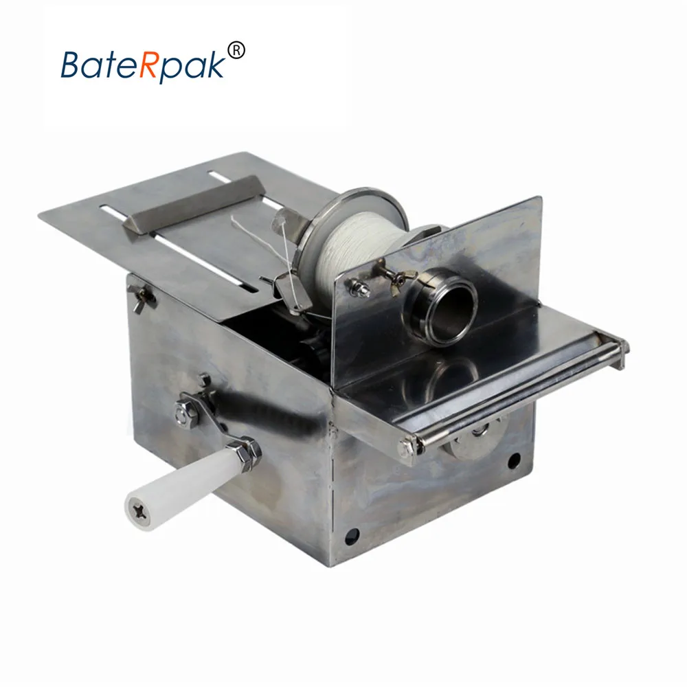 

MY32A/42A/52A BateRpak Handle Stainless steel sausage knotting machine,sausage casings binding machine/sausage Butcher's string