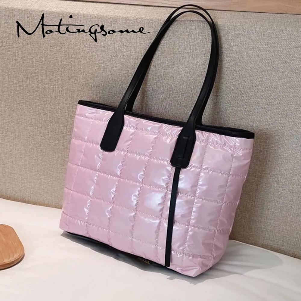 

Роскошная космическая сумка Женская сумка-тоут Большие сумки для покупателя Высокое качество в клетку Повседневный шик Женская роскошная ...