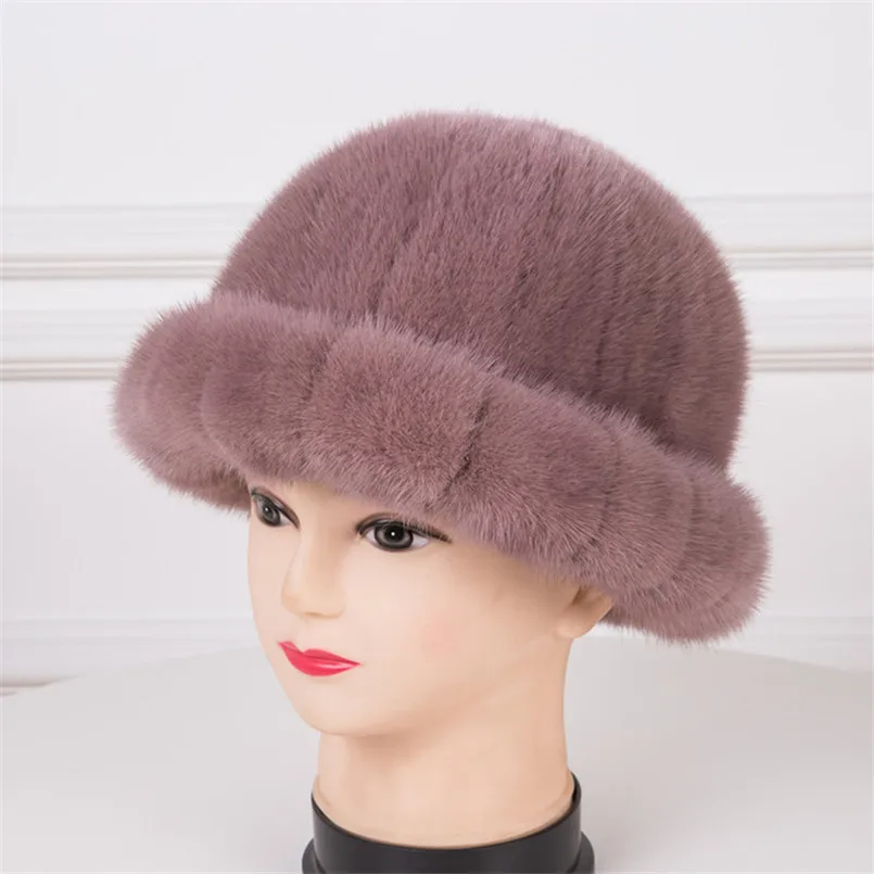 Рисунок 3 - Шапка-федора женская из натурального меха норки