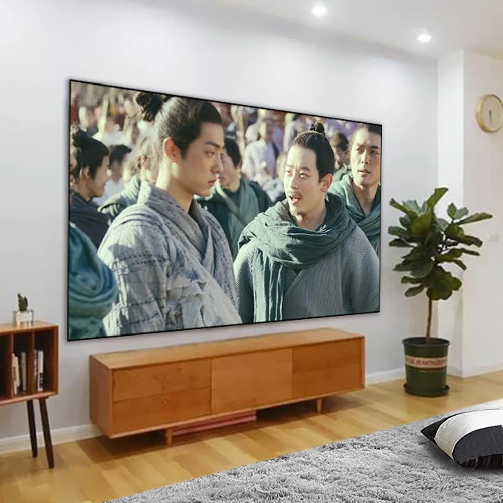 ALR окружающей среды светильник отклонения неподвижной рамы проекции Экран 84