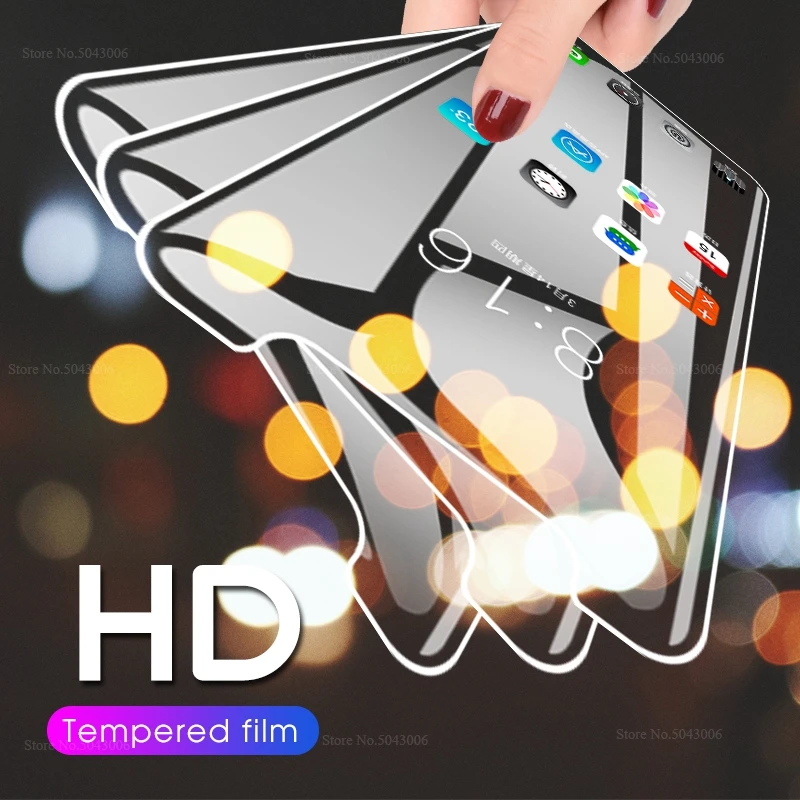 Для iphone XS max 11 Pro 6 6s 7 8 Plus Защита экрана для 5 5S SE X XR 2 шт Передняя защитная пленка из