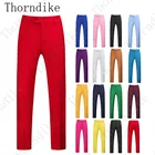 2020 мужские весенне-осенние модные деловые повседневные Длинные Брюки костюмные брюки мужские эластичные прямые деловые брюки большого размера