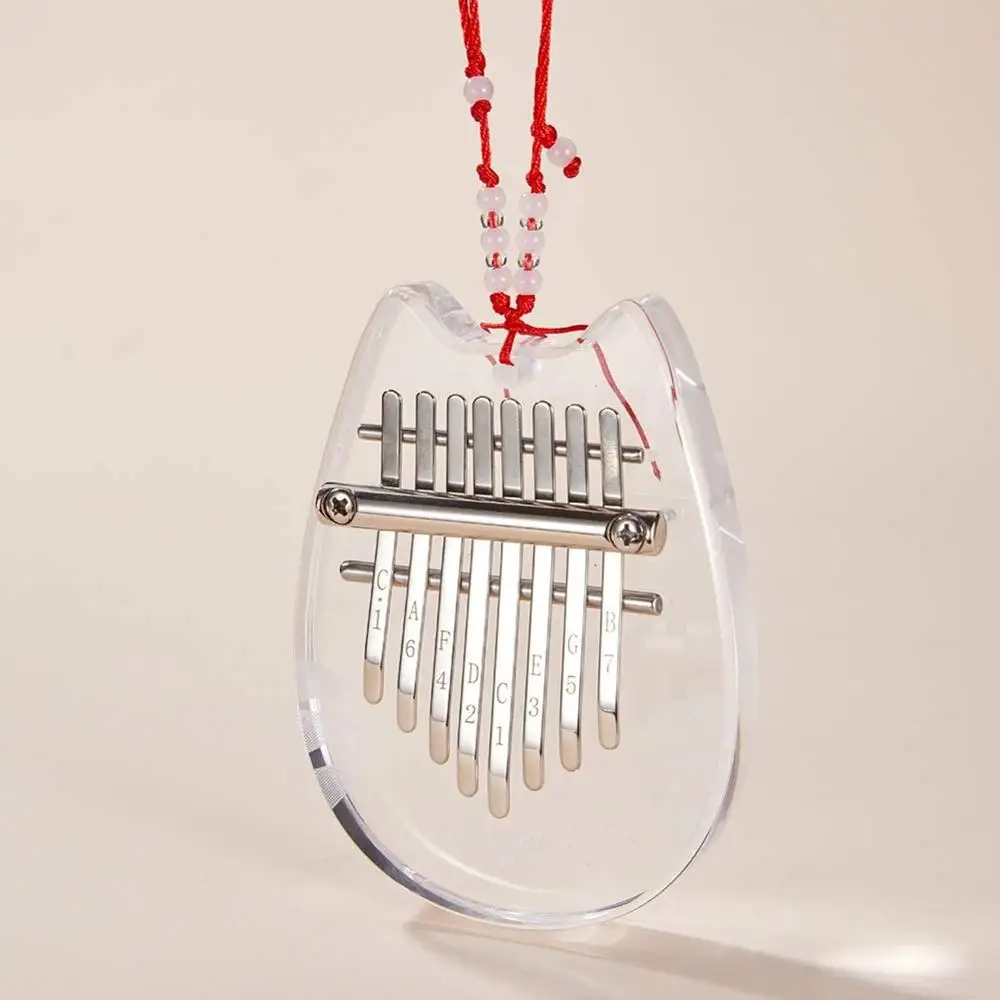 8 ключей калимба мини портативный палец пианино перкуссия клавиатура Карманный