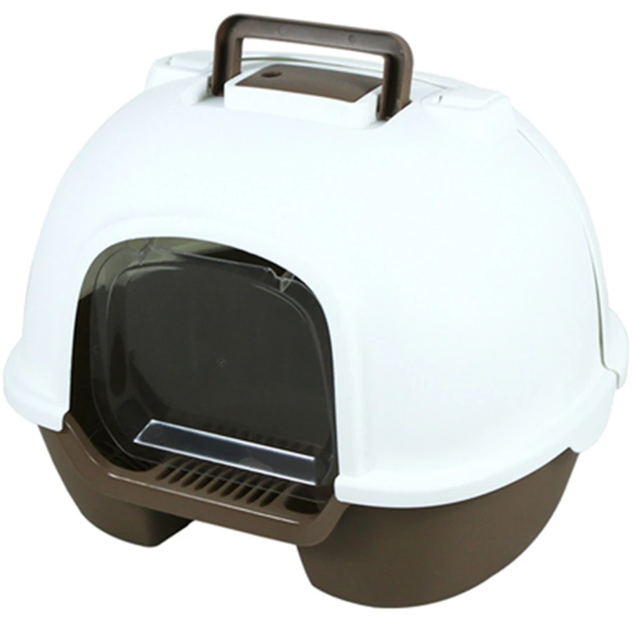 Туалет для домашних животных кошачий ящик мусора Большой унитаз Тренировочный