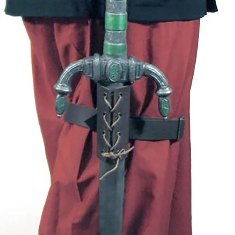 Средневековая нога для косплея викингов пиратские бедра ножной кардан кожаный