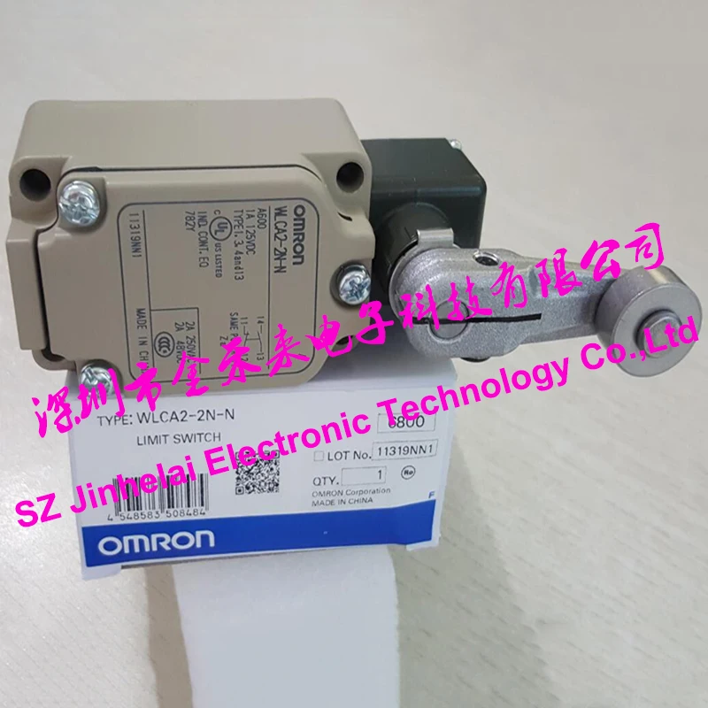 

100% новый и оригинальный WLCA2-2N-N Концевой выключатель Omron