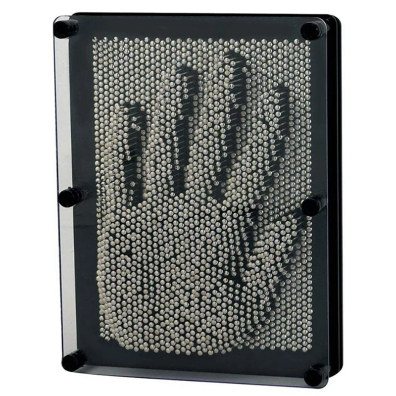 

Needle 3D Clone Fingerprints Classic 3- Dimensional Pin Art Board for Kid and for Everyone