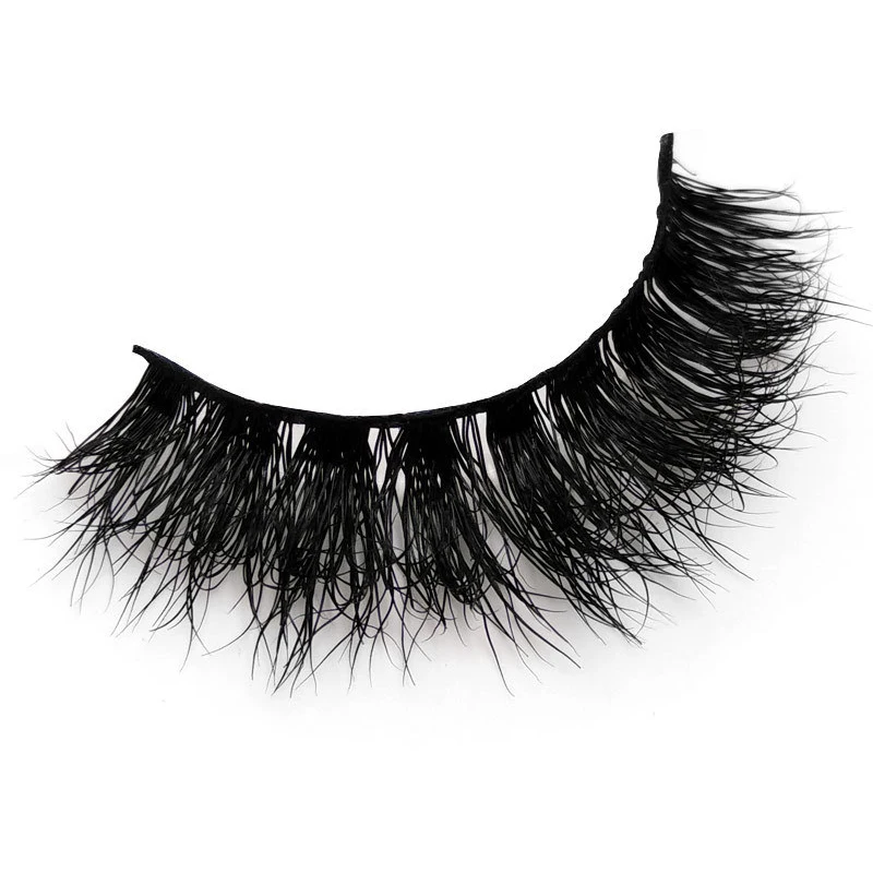 

1 Pair 3D Mink Hair False Eyelashes Three-dimensional Fluffy Eyelash Extension Thick Natural Fake Lashes Realistic False Eyelash