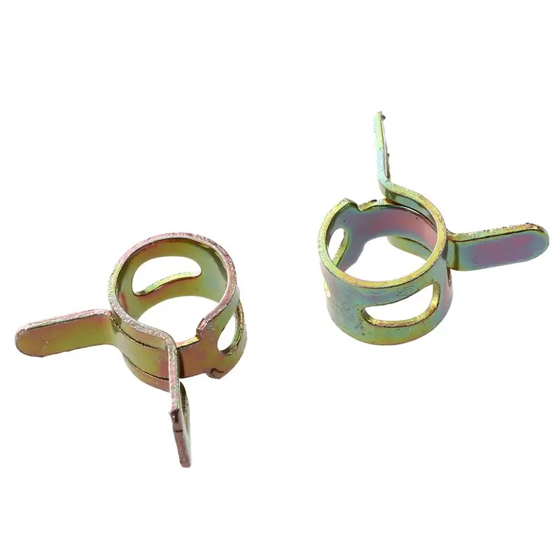 Новый 10 шт. закругленный зажим фиксации нержавеющей толщиной и шланг трубы 7