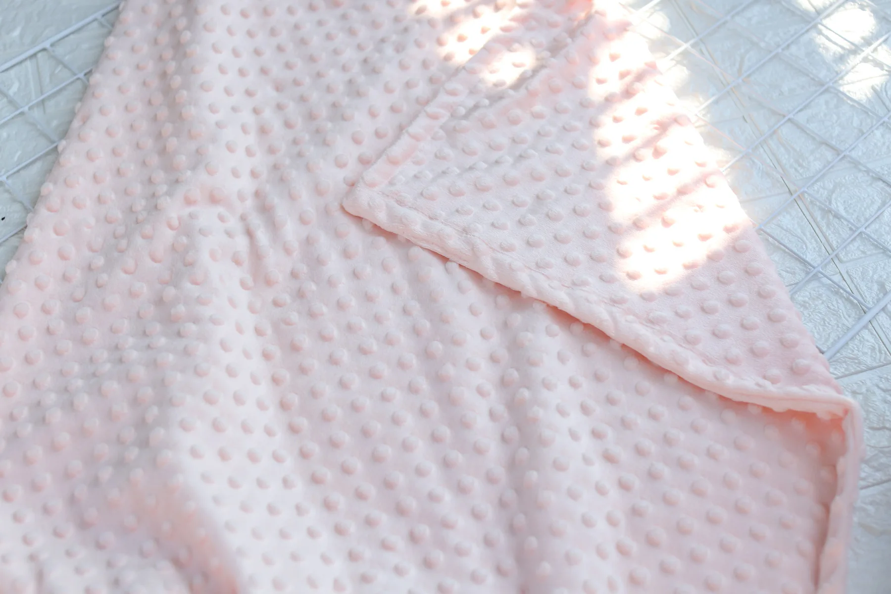 

Doudou Blanket Baby Children's bubble quilt air conditioning spring and autumn blanket coral velvet blanket