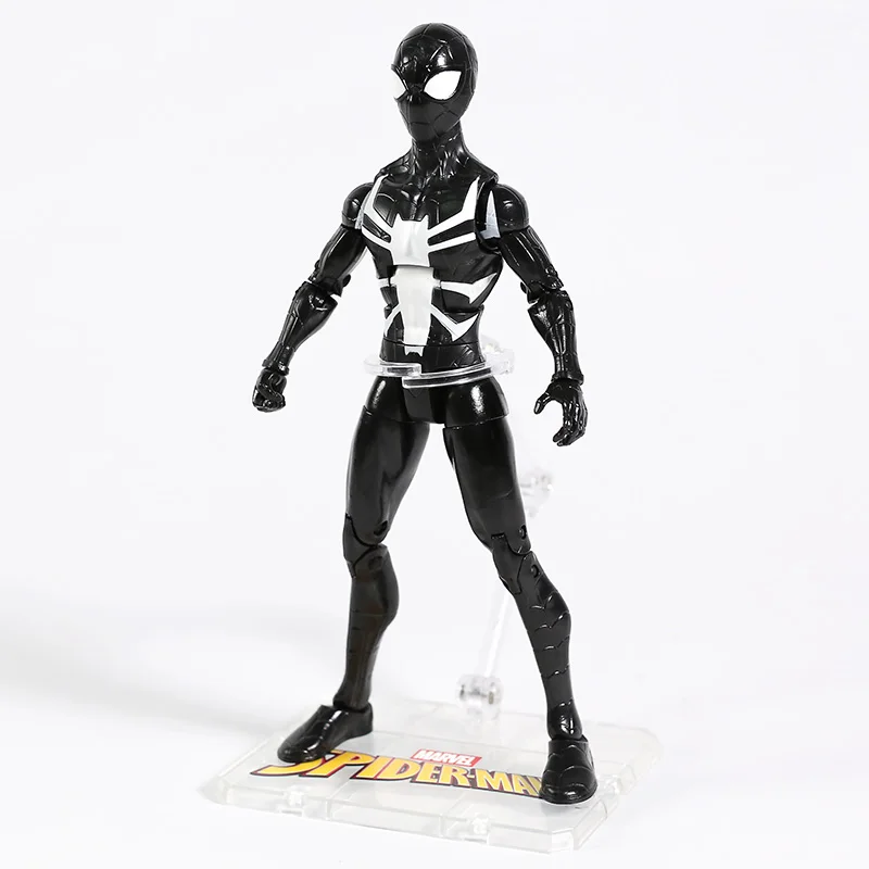 Marvel Человек-паук Питер Паркер Miles Morales Gwen Stacy человек паук 2099 ПВХ фигурка Коллекционная модель игрушки