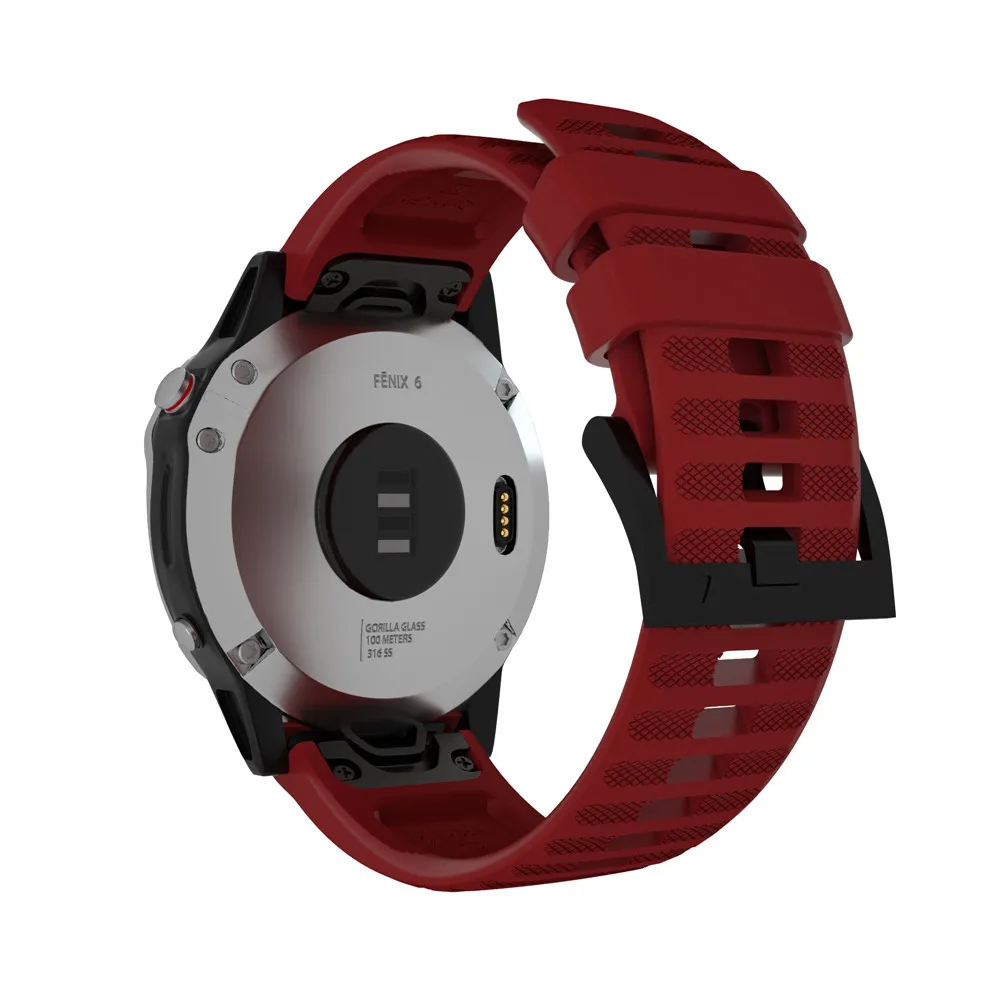 22 мм браслет быстросъемный сменный ремешок для Garmin Fenix 6 Pro 5 GPS Смарт-часы легко