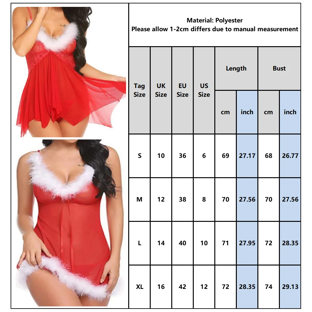 Sale Women Sexy Lace Lingerie Femme Summer Red Nightdress Suspender V-Neck Underwear Ladies Sheer Gown Nighty Sleepwear D30 |