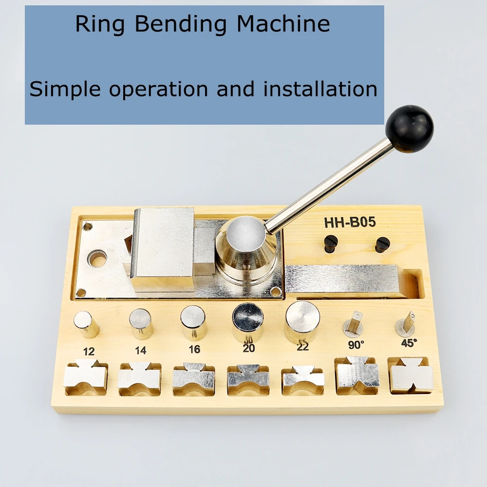 

Ring Bending Machine, Iron Wire, Stainless Steel Wire, Manual Bender, Gold, Silver, Copper Bar, Round Press, Round Shaper