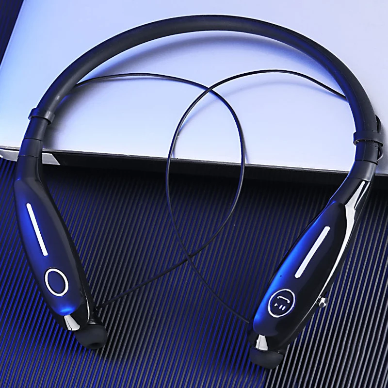 hbs900s tws bluetooth earphones wireless headset waterproof neck style headphones stereo sports earbuds for xiaomi huawei iphone free global shipping