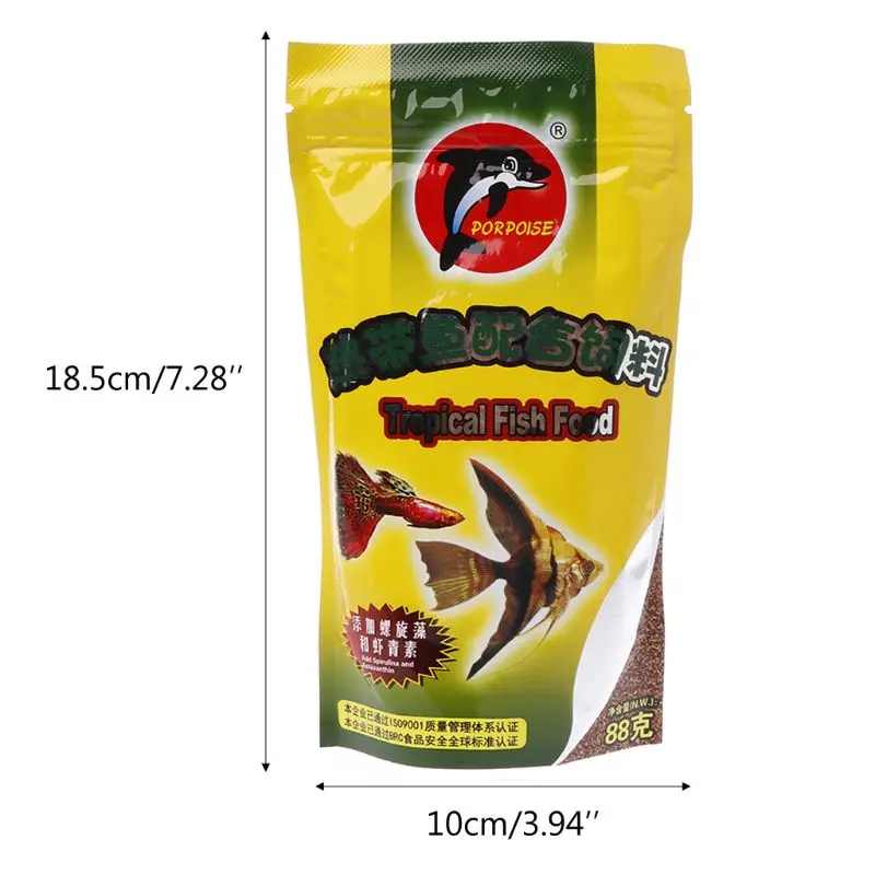 Новый аквариум корм для тропических рыб корма маленьких зерно|Кормушки| |
