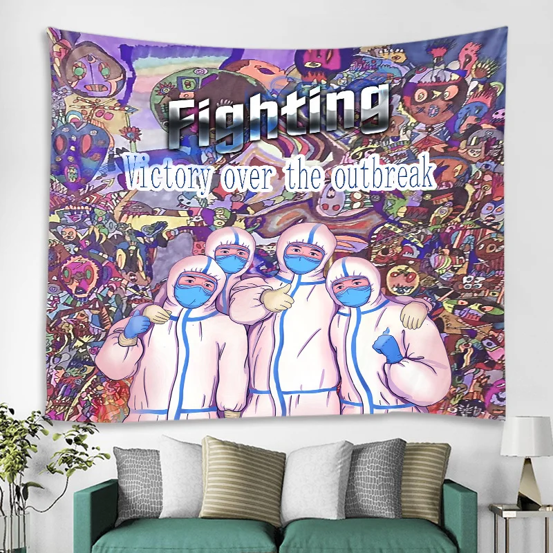 

New Background Cloth Background Wall Decoration Cloth Tapestry Home Decoration Mural Tapestry Beach Towel