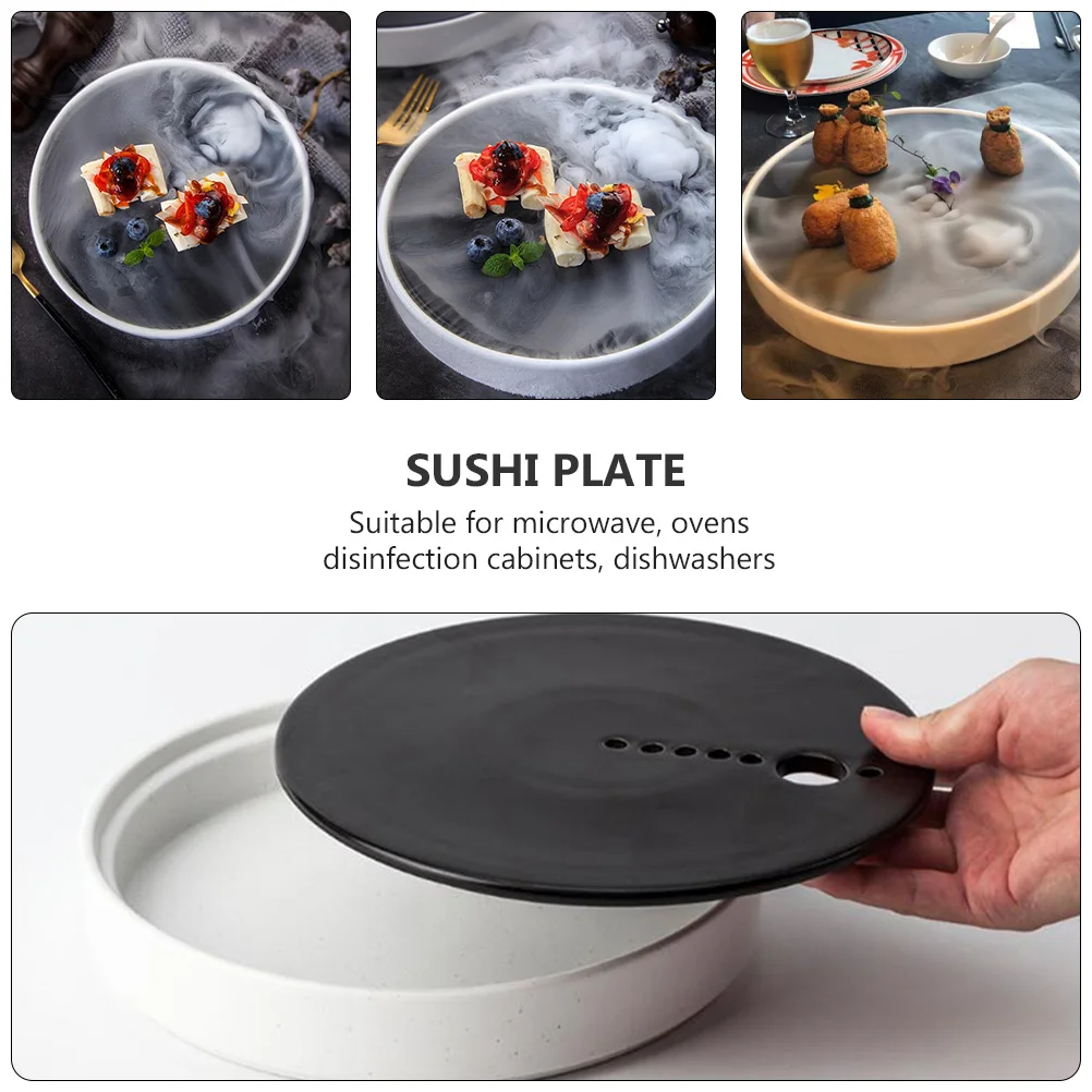 

1pc Japanese Foods Snacks Tray Dish Food Serving Plate Household Food Plate