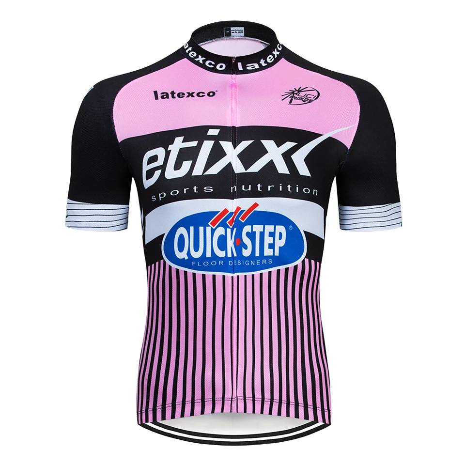 etixxl Cycling team Clothing Bike jersey Quick Dry Mens Bicycle shirts short sleeves pro Cycling Jerseys bike Maillot