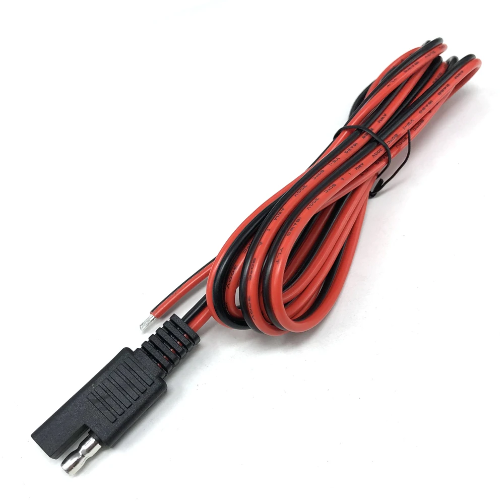 Автомобильный удлинитель вилка SAE 200 см Power 18AWG быстроразъемный штекер для