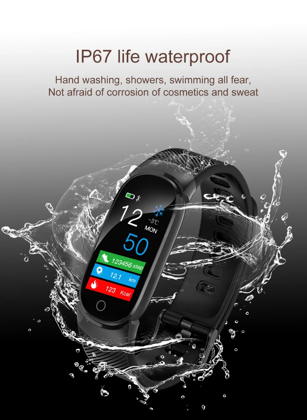 

Smart Watch Women Smart Bracelet 2021 for IOS Android Sport Heart Rate Monitor Blood Pressure Fitness Tracker Men Smartwatch