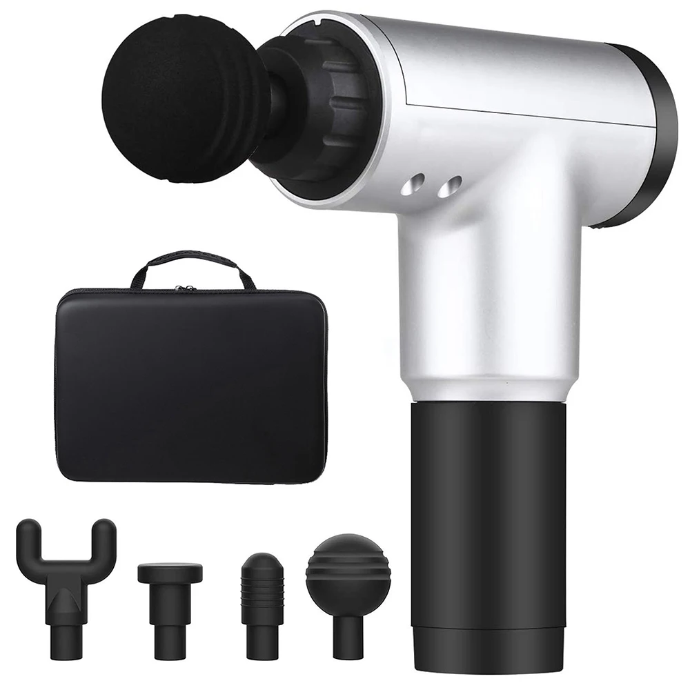 Пистолет для массажа мышц терапевтический пистолет глубоких тканей снятия боли