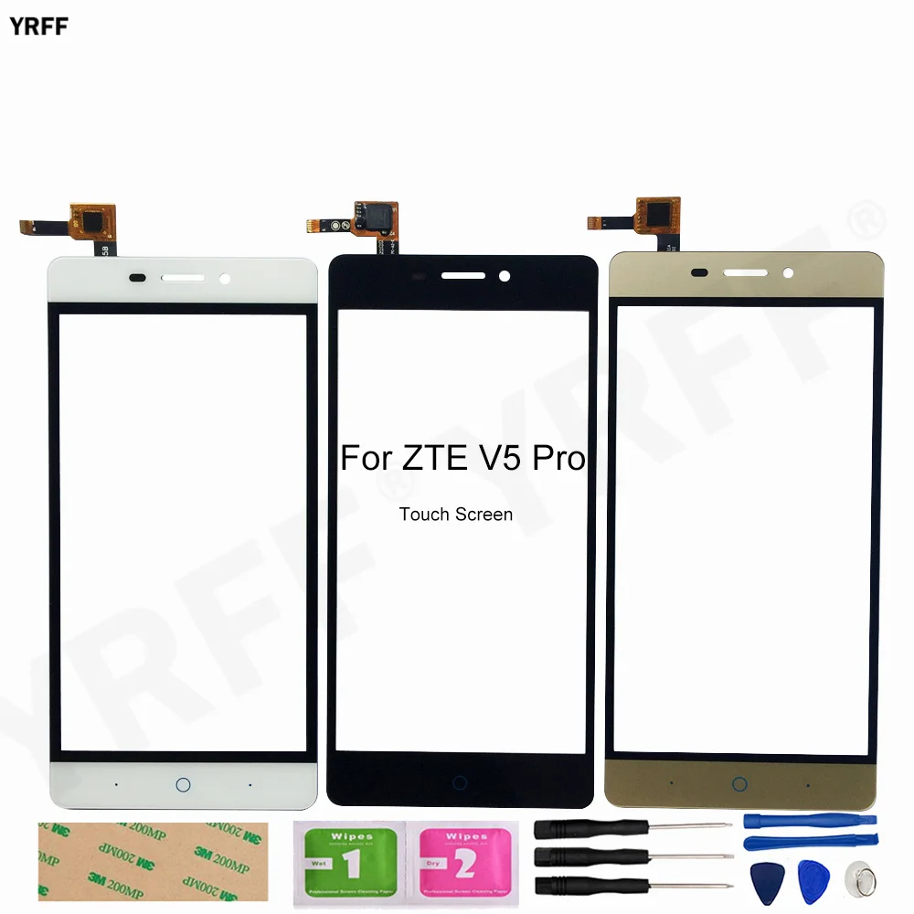 

Сенсорный экран для ZTE V5 Pro N939ST, дигитайзер сенсорного экрана 5,5 дюйма Стекло передней сенсорной панели в сборе