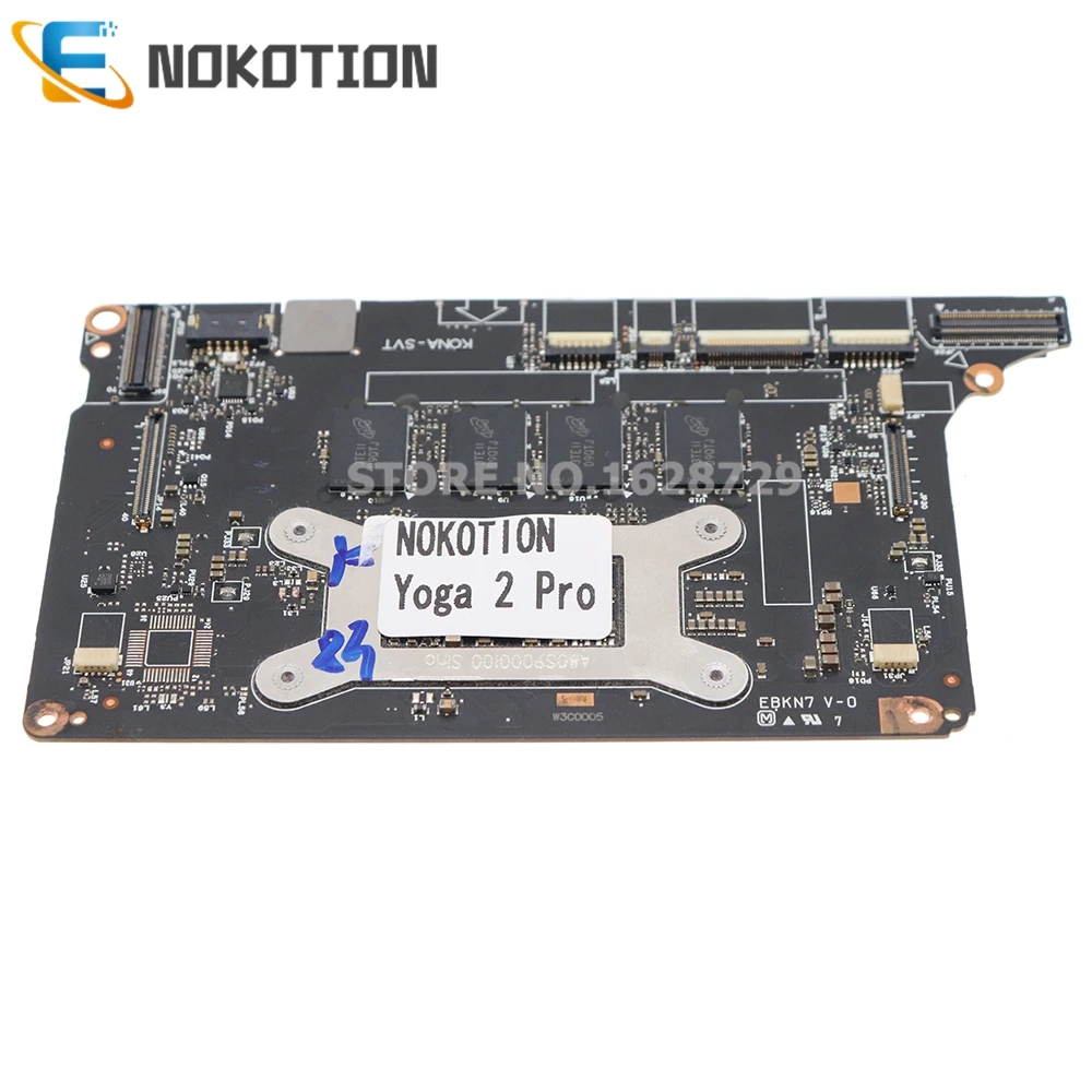 nokotion for lenovo yoga 2 pro laptop motherboard 5b20g38213 viuu3 nm a074 main board i5 4210ui5 4200 cpu 8gb ram free global shipping
