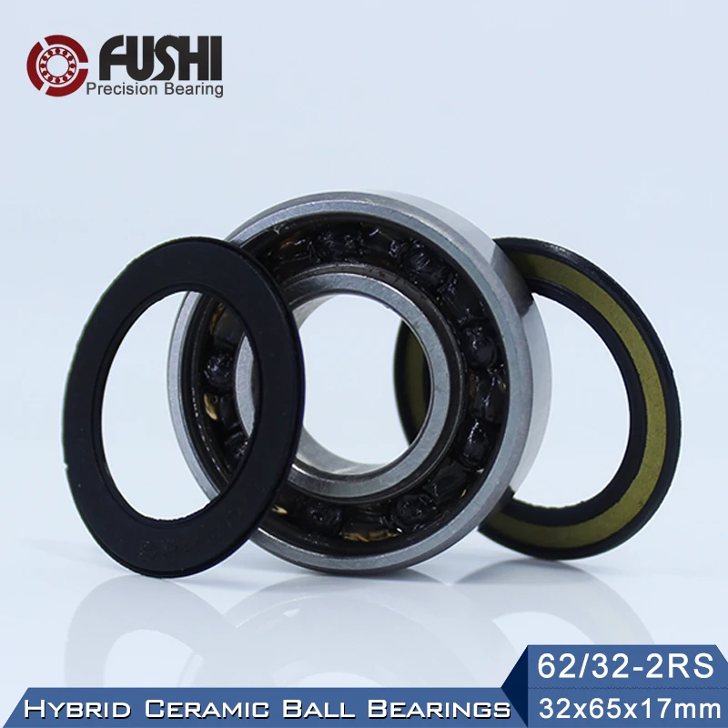 Рисунок 2 - 62/32 Гибридный керамический подшипник 32*65*17 мм