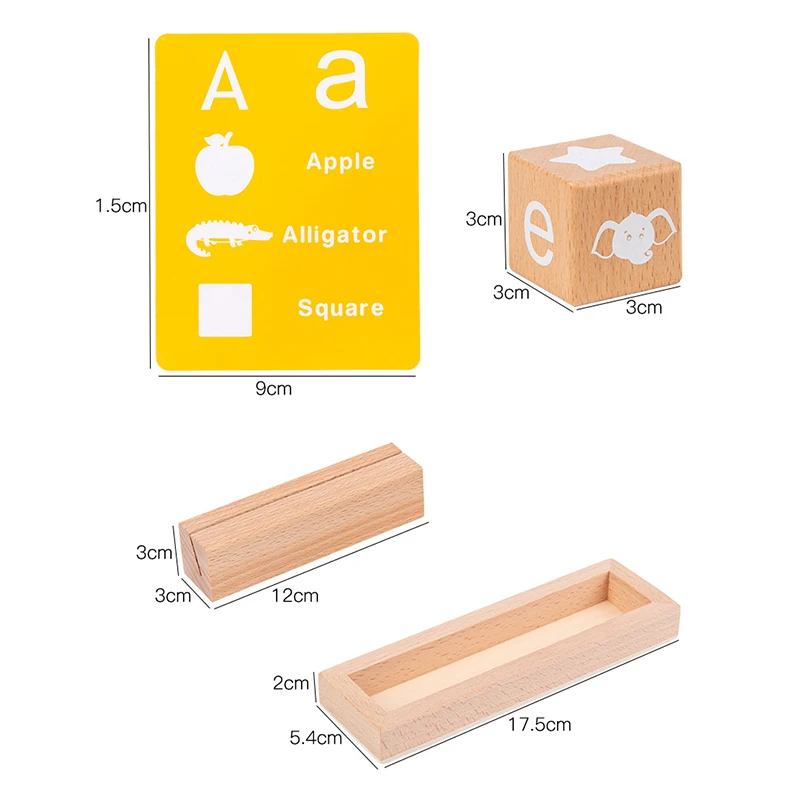 

Children Educational Numbers Letters Learning Blocks Math Operations Words Cognitive Games Teaching Aids Toy Gifts For Kids