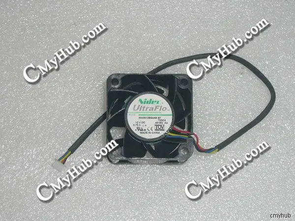 Для Cisco для Nidec W40S12BS4A5 57 T03C20 DC12V 0.73A 40x40x28 мм 4 контактный Вентилятор