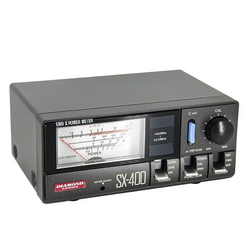 Бриллиант SX400 140-525 МГц короткая волна стоячий УФ-измеритель мощности цифровой