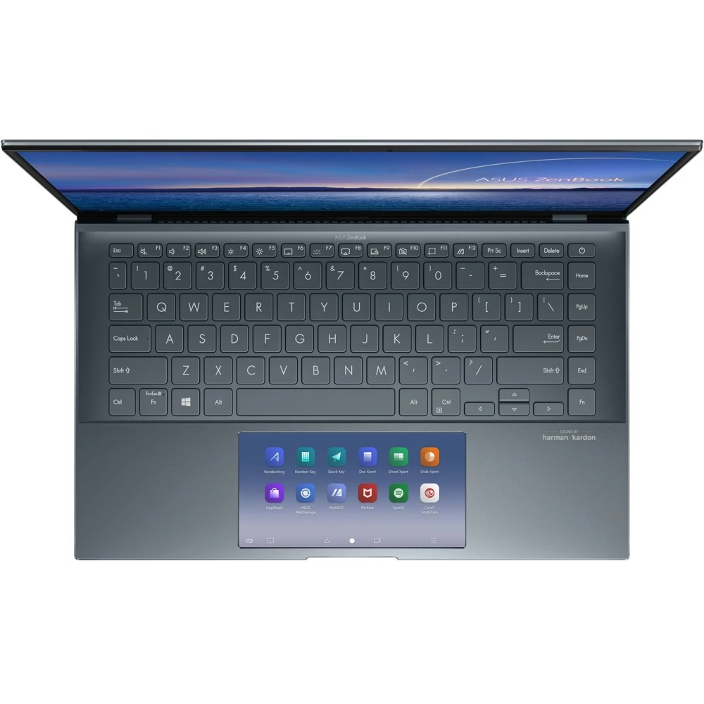 Ноутбук ASUS Zenbook UX435EA-K9084T 14" IPS Intel Core i5 1135G7 2.4ГГц 8ГБ 512ГБ SSD Iris Xe graphics - купить по