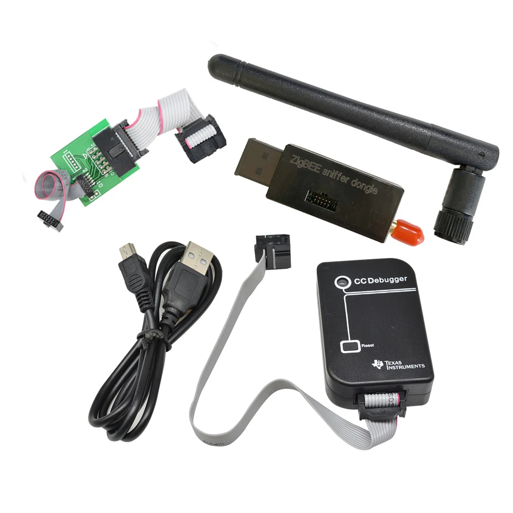 Эмулятор Zigbee CC2531 CC отладчик USB программатор CC2540 Sniffer с антенной разъем для модуля