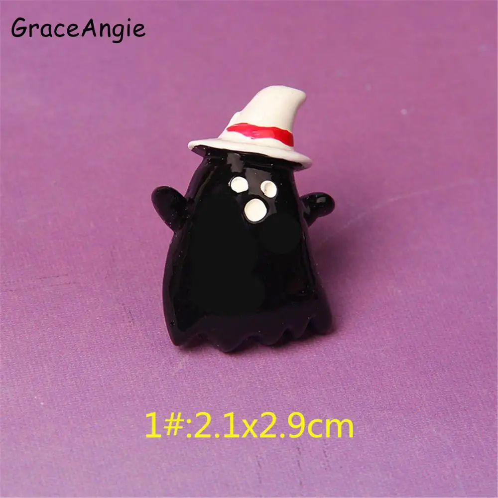 10 шт./упак. Смола Мороженое привидение кабошон шармы DIY аксессуары для телефона